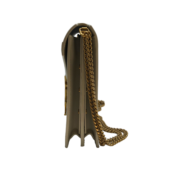 Saint Laurent Cassandra Medium Beige - Picture 3 of 10